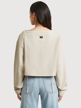 Sweatshirt Adjustable Strings Whitebait | G-star