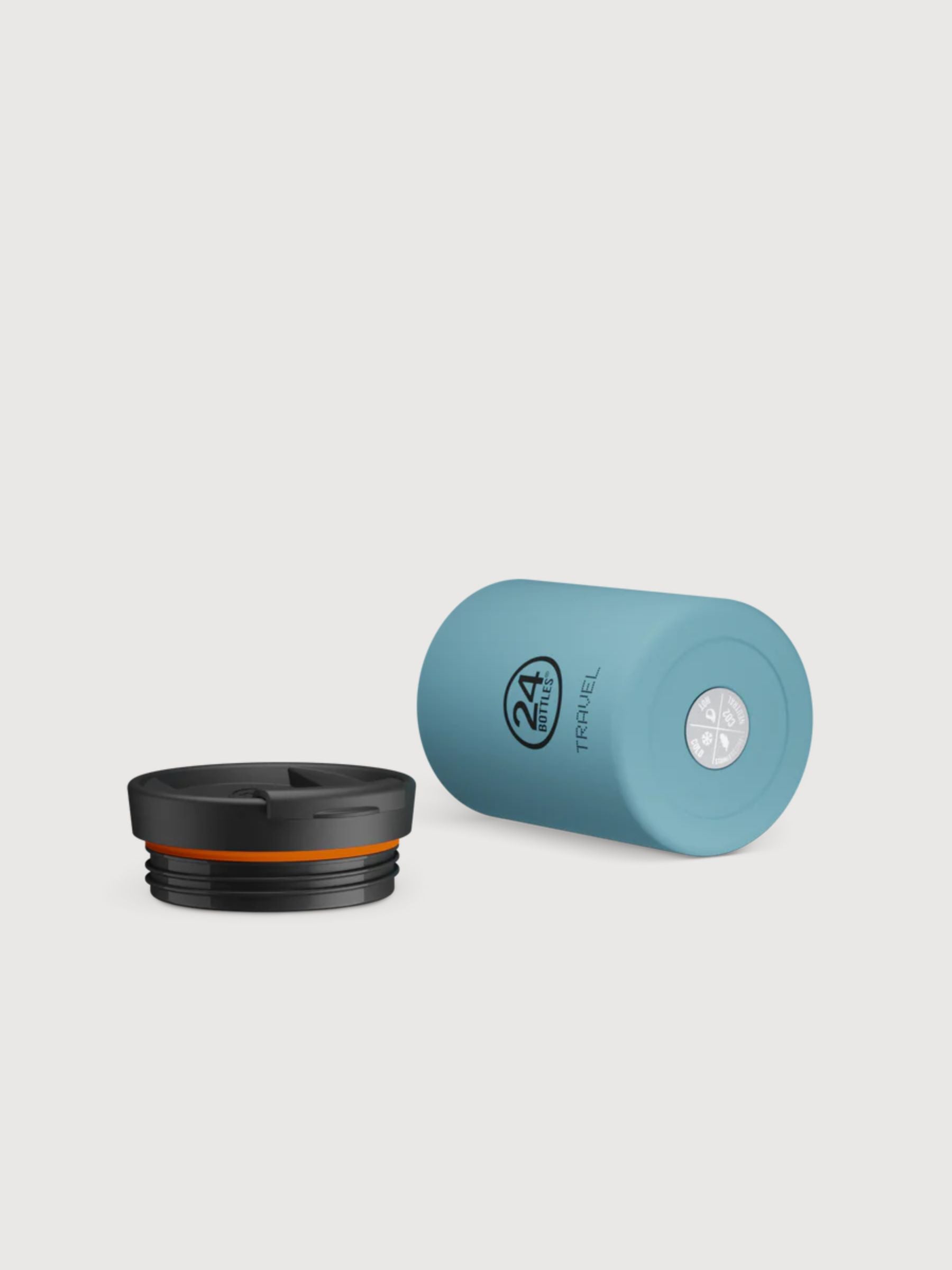 Tazza termica 350 blu polvere | 24 Bottles