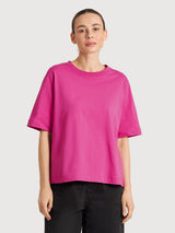 T-Shirt Vadstena Base VioletPink Woman | Dedicated