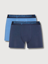 Underwear 2 Pack Blue Organic Cotton | Knowledge Cotton Apparel