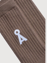 Calzini Saamus Bold Walnut Cream | Armedangels
