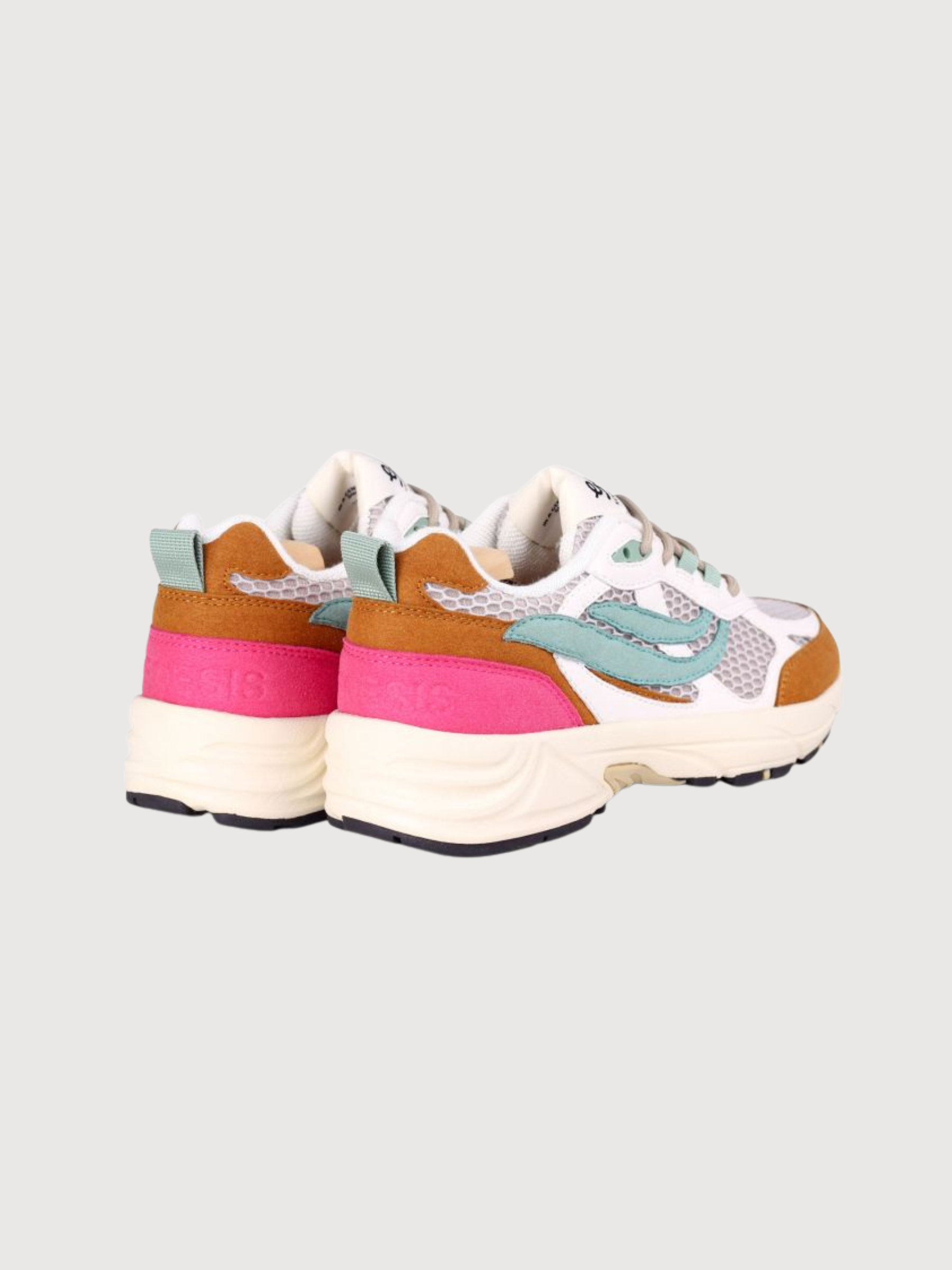 G-Eco`99 2-Tone Mesh Cognac/White/Grey | Genesis