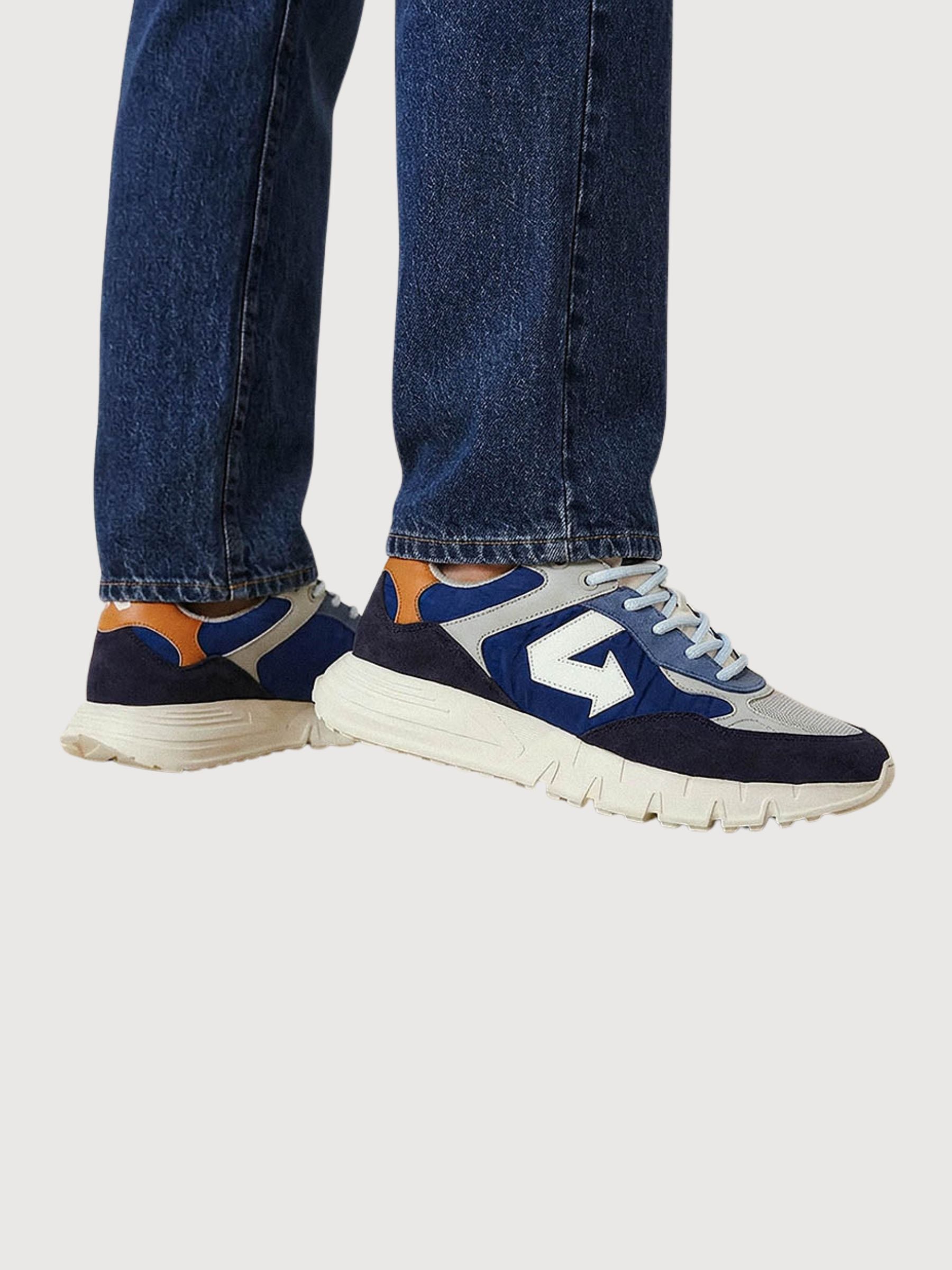 MARU MIXED BLU sneaker | IDEIGHT 