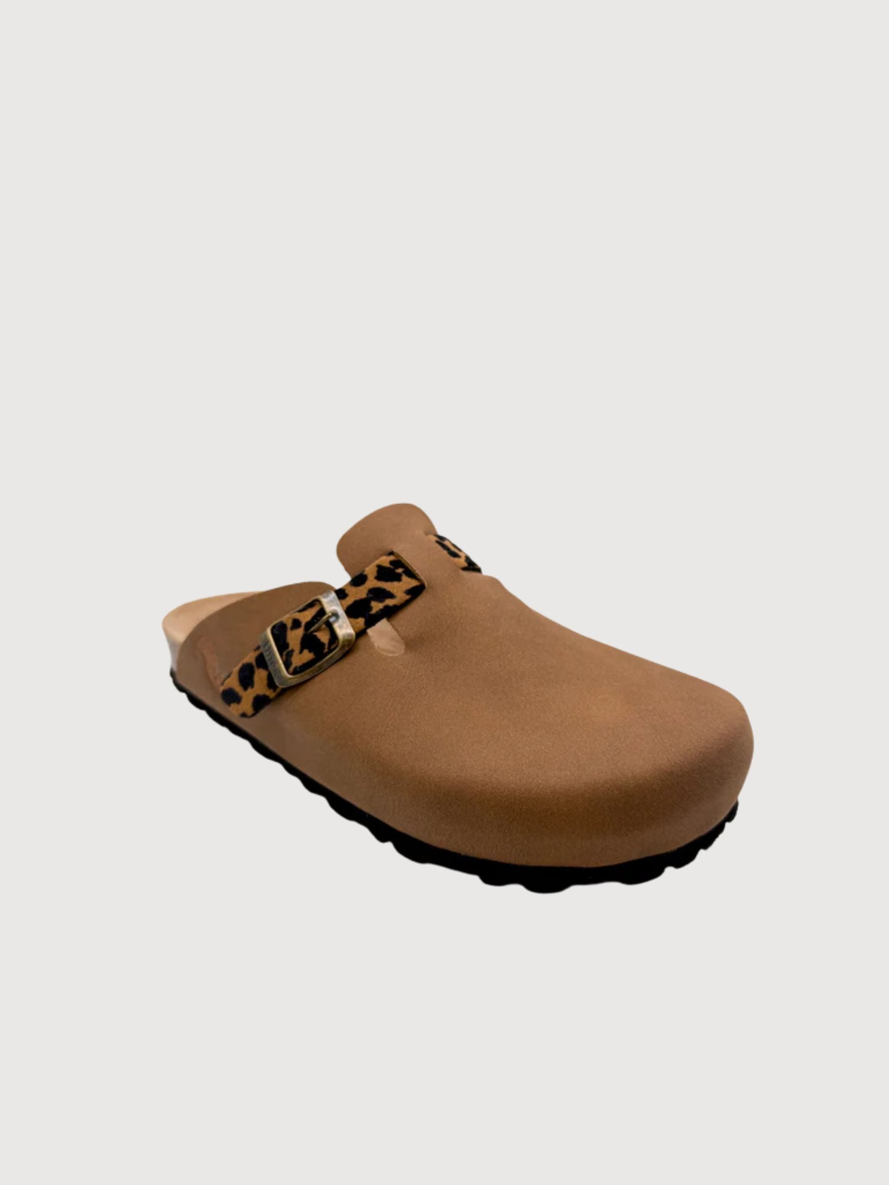 Clog Eco Bio Leo Belt Cinnamon Leo Woman | Thies