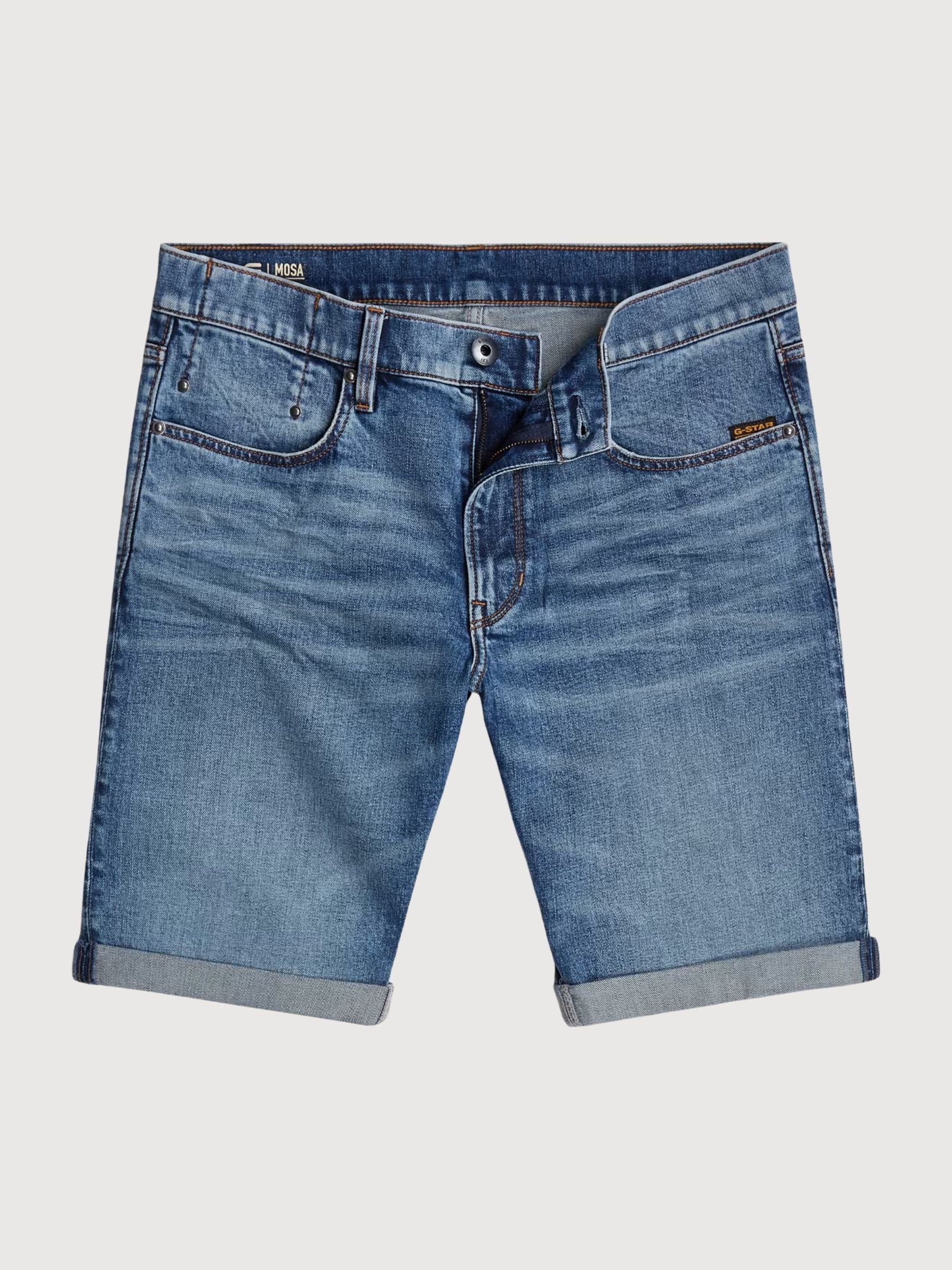 Shorts Jean Mosa Man Faded Cascade | G-Star