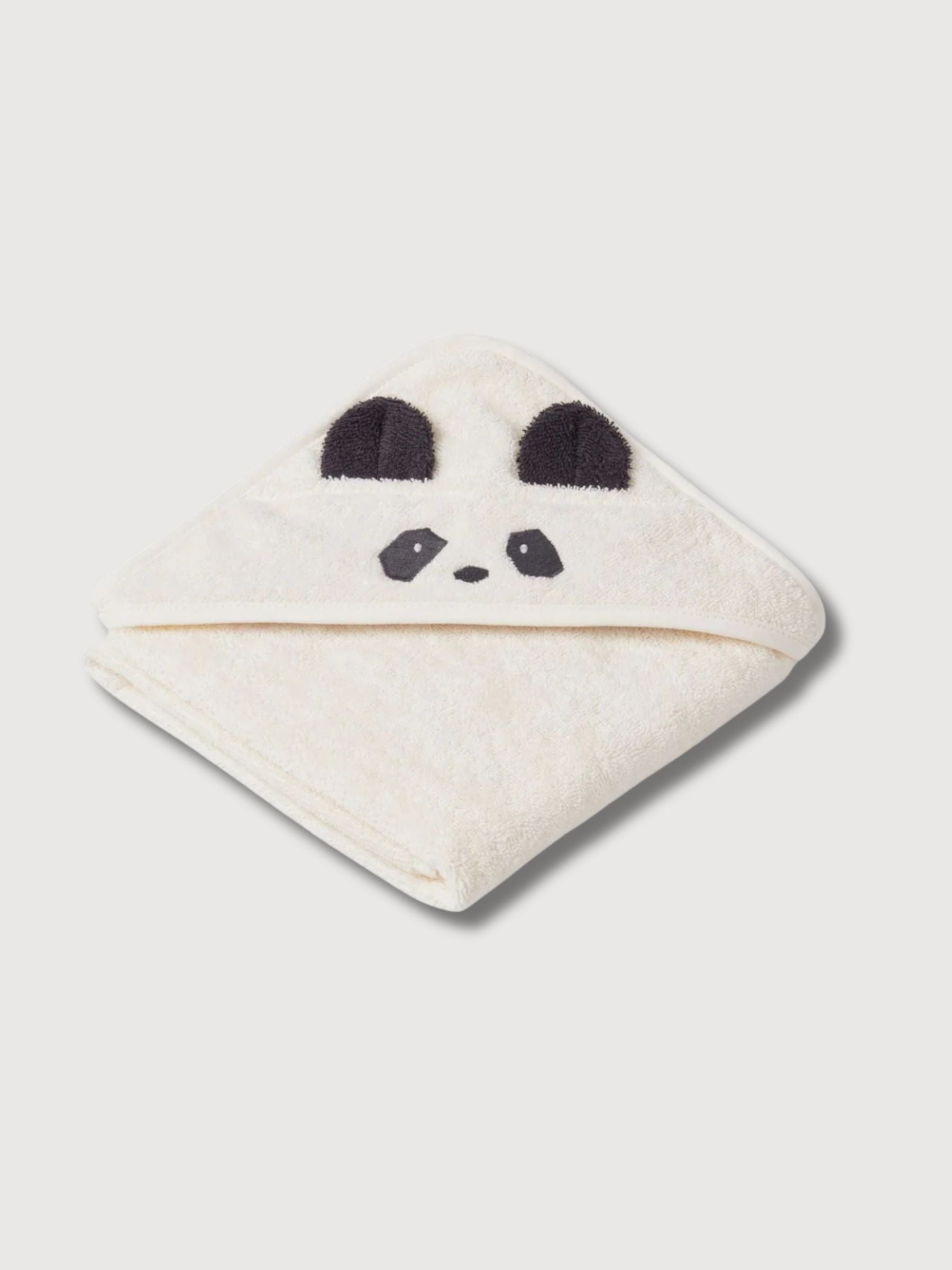 Albert Handtuch mit Kapuze Panda Bio -Baumwolle | Liewood