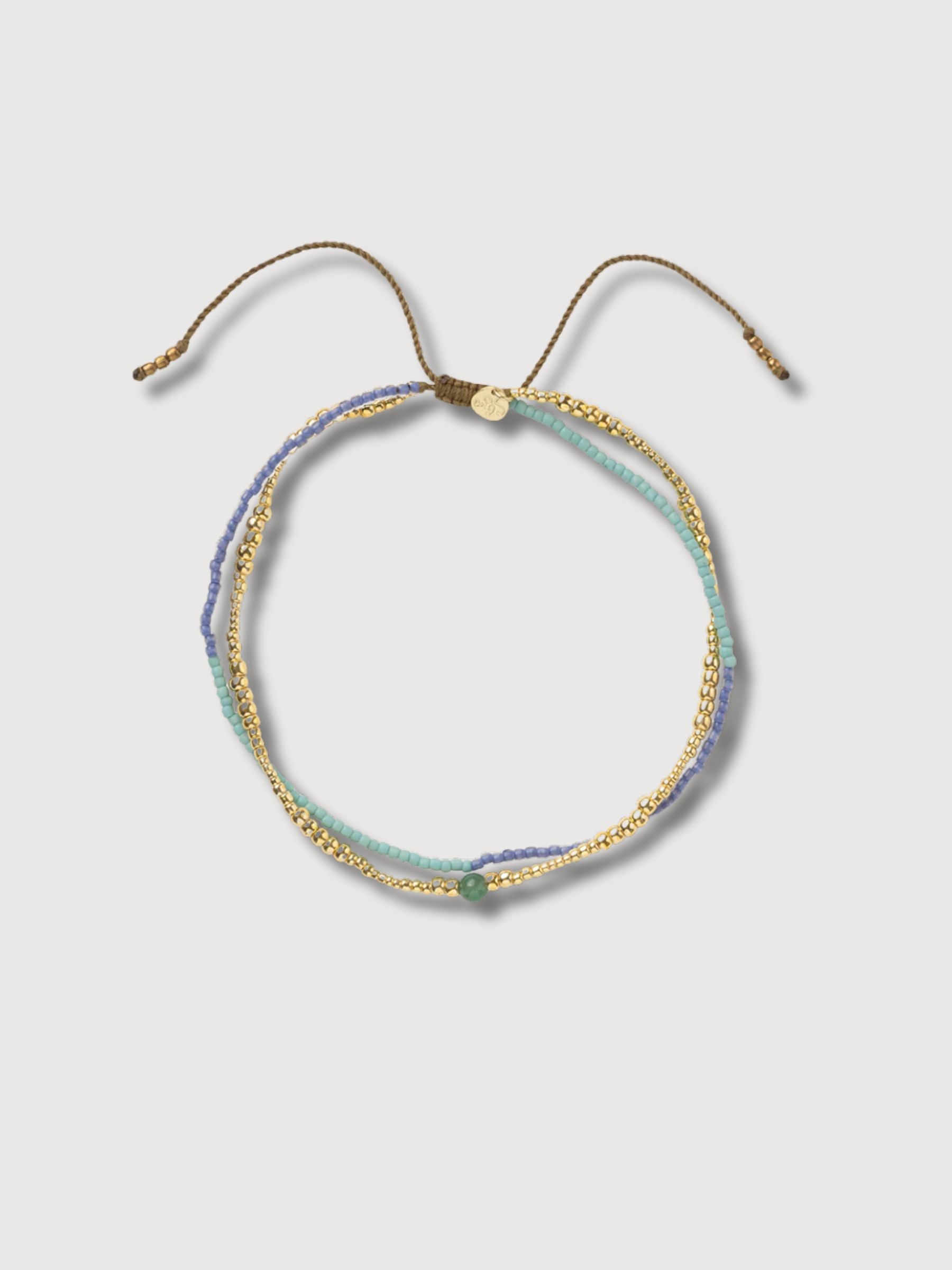 Anklet Sail Aventurine | A Beautiful Story