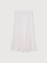 Milja Knitted Skirt White | Makia