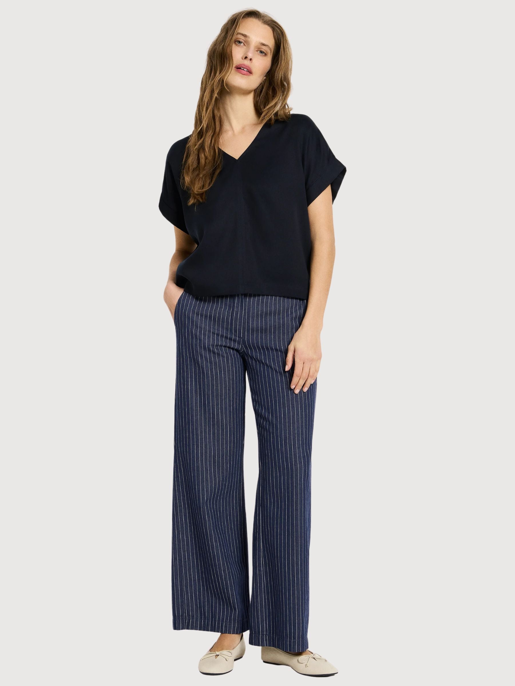 Blusa Tencel Midnight Woman | Lanius