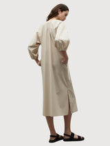 Dress Serpentina Beige in TENCEL™ | Ecoalf
