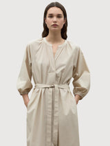 Dress Serpentina Beige in TENCEL™ | Ecoalf