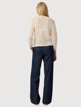 Rosa Knit Off White | MAKIA