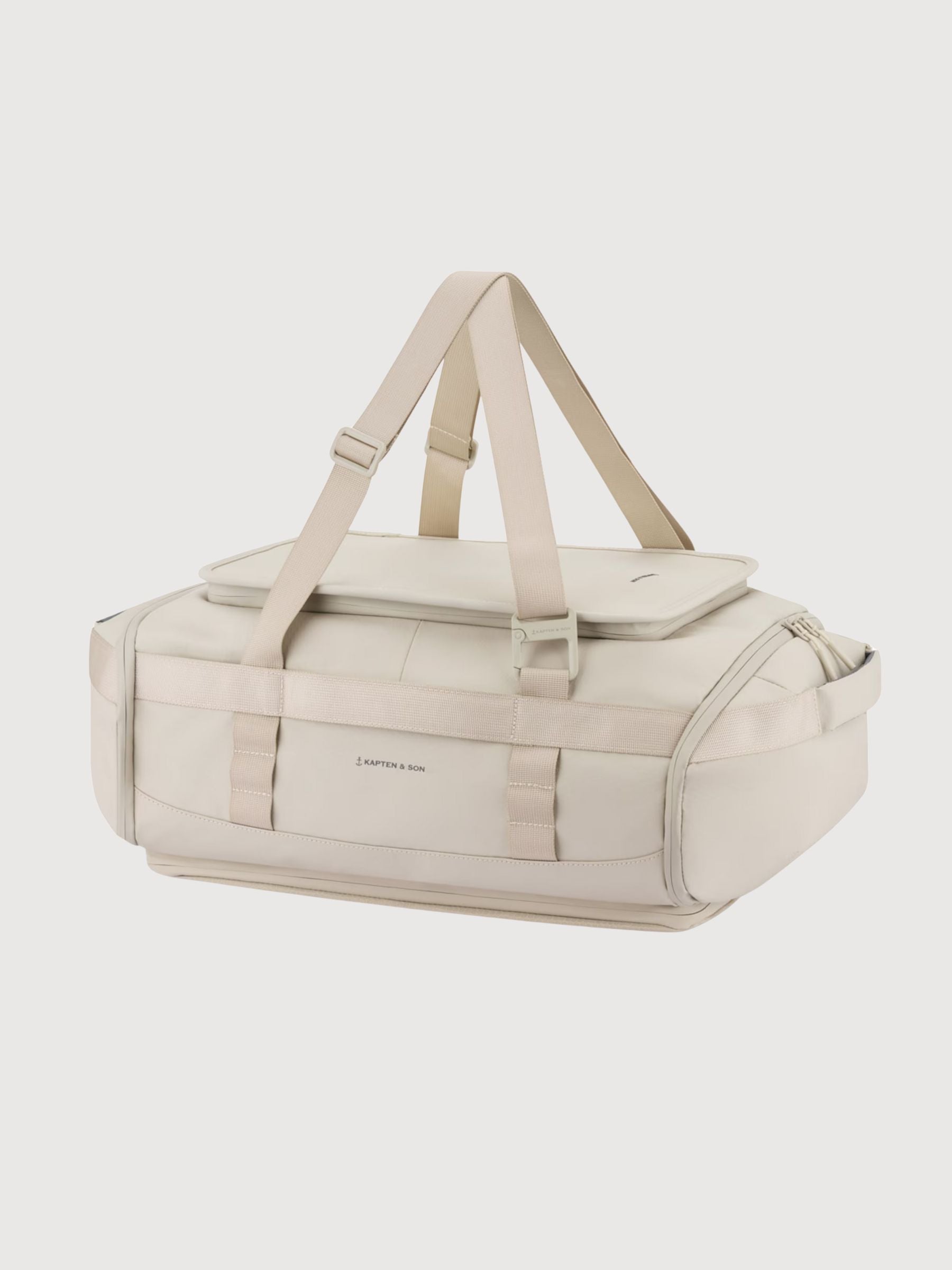 Zaino Lisbo Duffle Small Beige | Kapten & Son