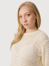 Rosa Knit Off White | MAKIA