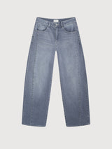 Jeans Ash Barrel Slate Grey | Dawn Denim