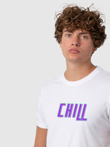 Daniel T-shirt with Chill Print | Re-bello