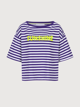 T-Shirt Stripes Parachute Purple | Another Brand