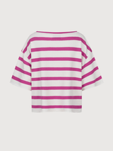 T-Shirt Stripe Rose Violet | Another brand