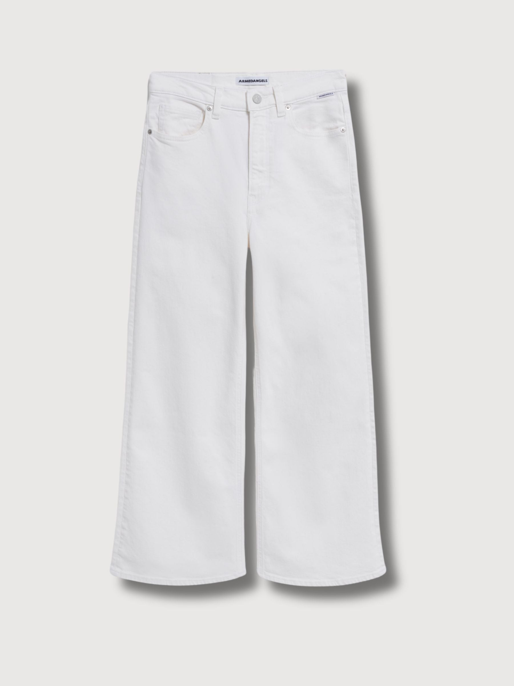 Trouser Murliaa Cropped White Woman | Armedangels