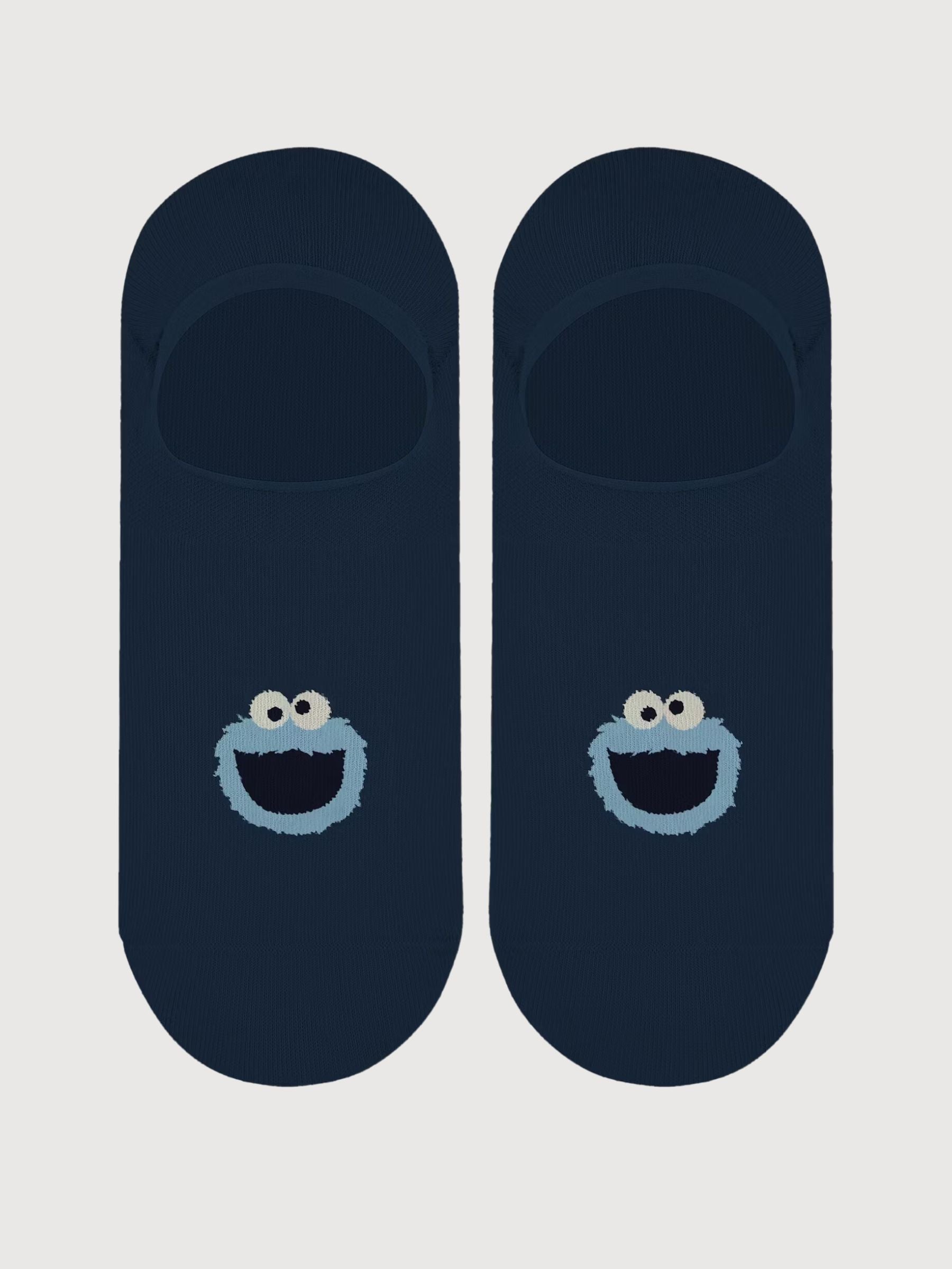 Socks Navy Cookiemonster | A-Dam