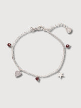 Charmed Garnet Braccialetto SP | A Beautiful Story