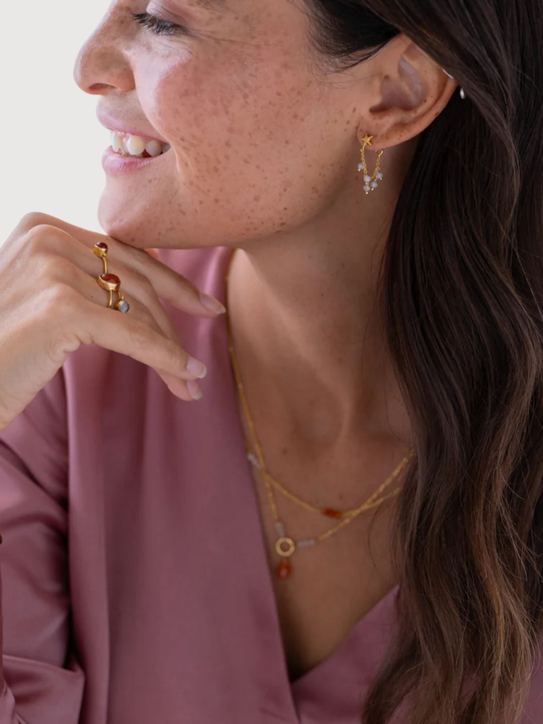 Faithful Moonstone GP Ring | A Beautiful Story