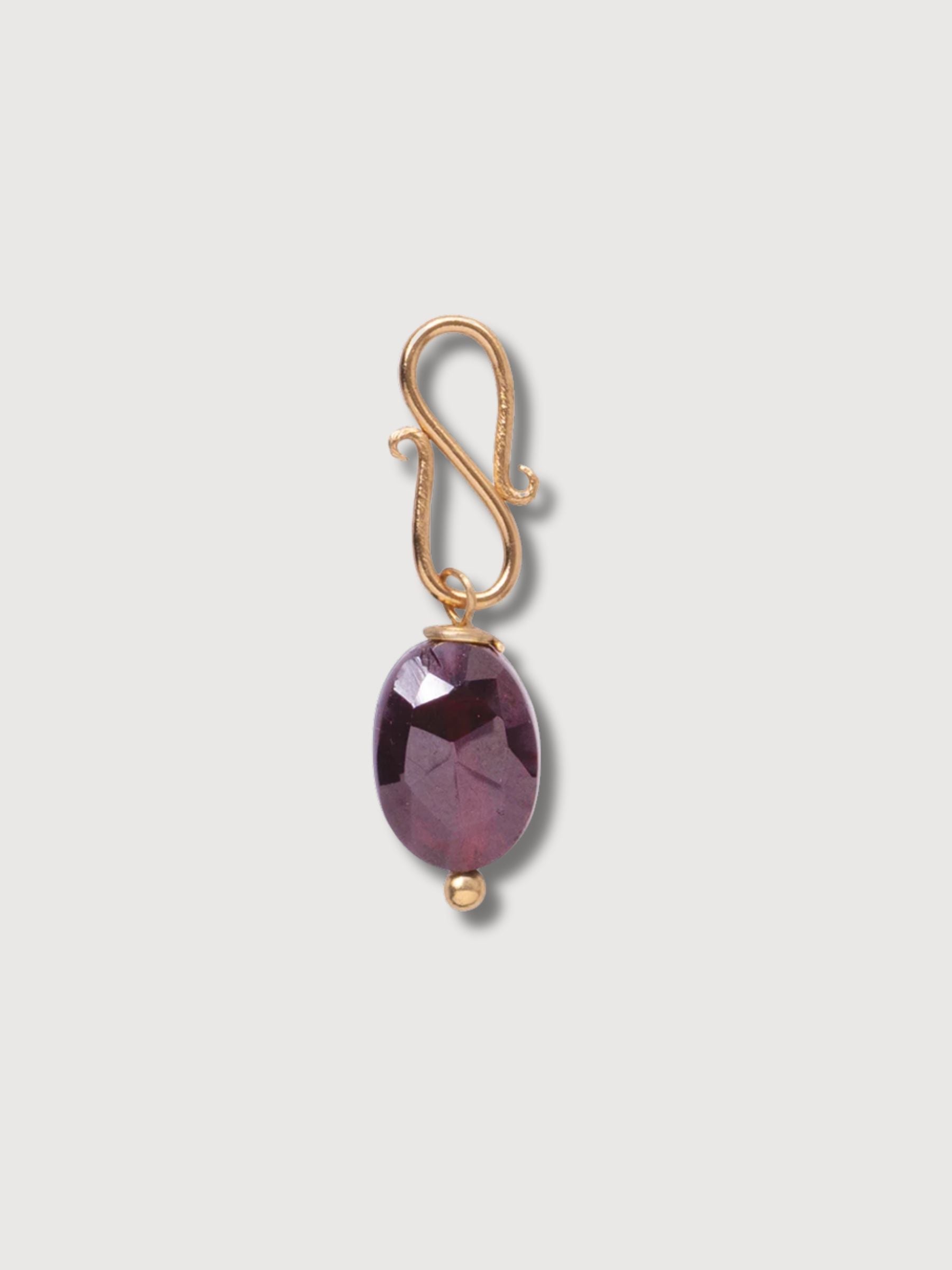 Charm Genstone Garnet GP | A Beautiful Story