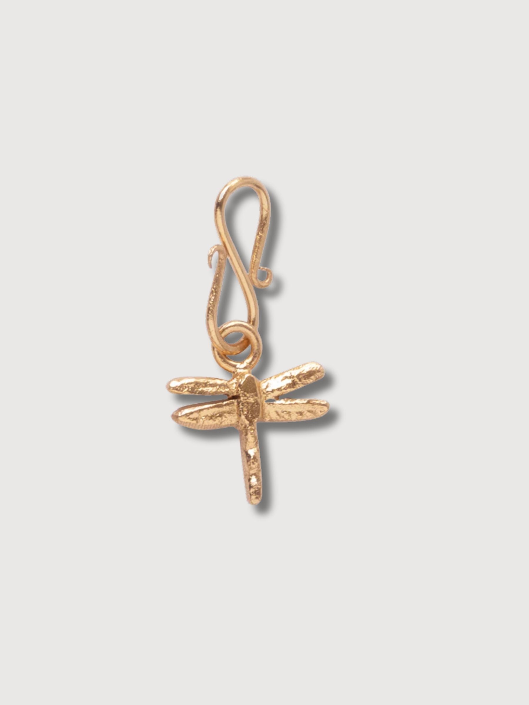 Charm Dragonfly Gold