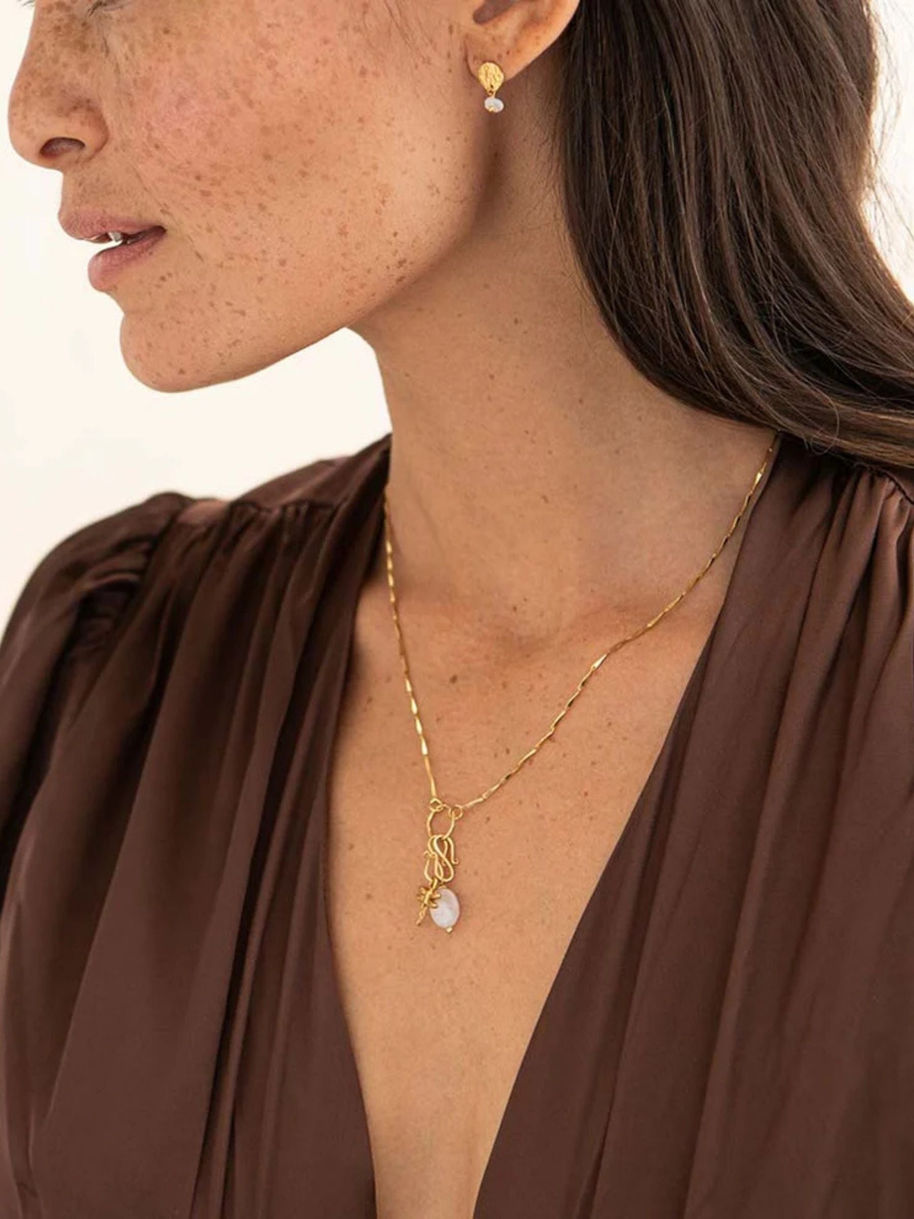 Charm Dragonfly Gold