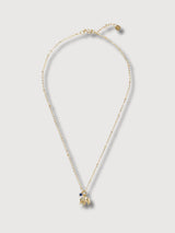 Necklace Convinced Lapis Gold | A Beautiful Story