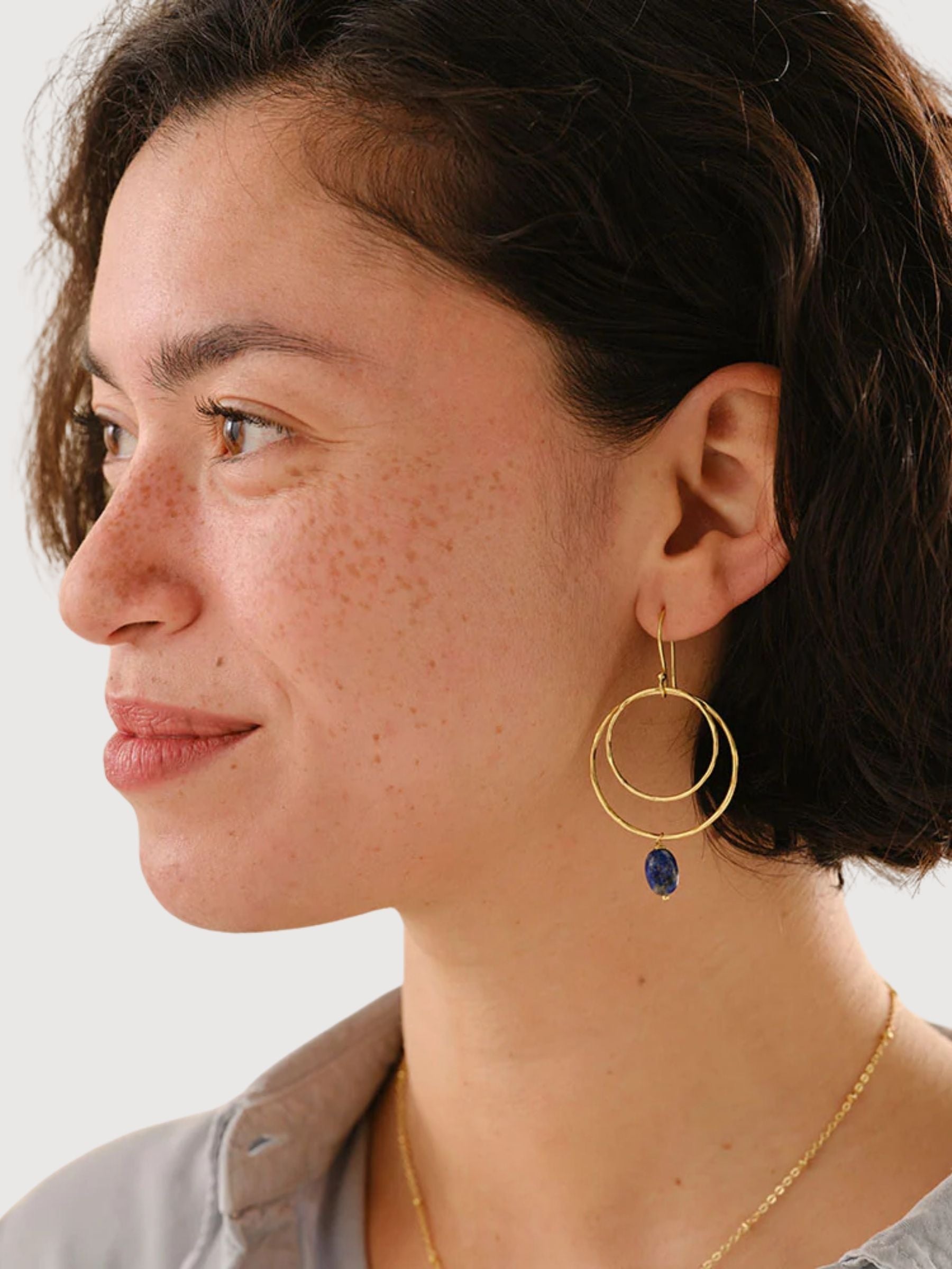Enjoyable Lapis Lazuli Earrings GP | A Beautiful Story