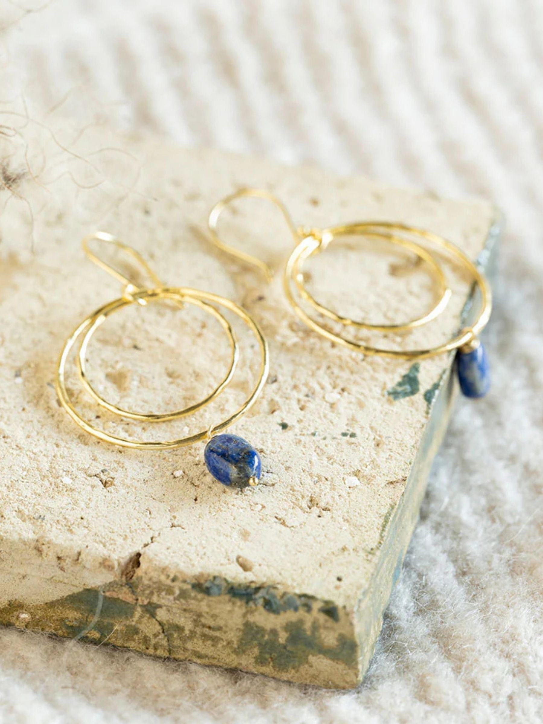 Enjoyable Lapis Lazuli Earrings GP | A Beautiful Story