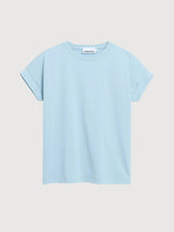 T-Shirt Idaara Tinted Blue Glow | Armedangels