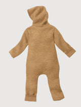 Boiled Wool Overal Caramel