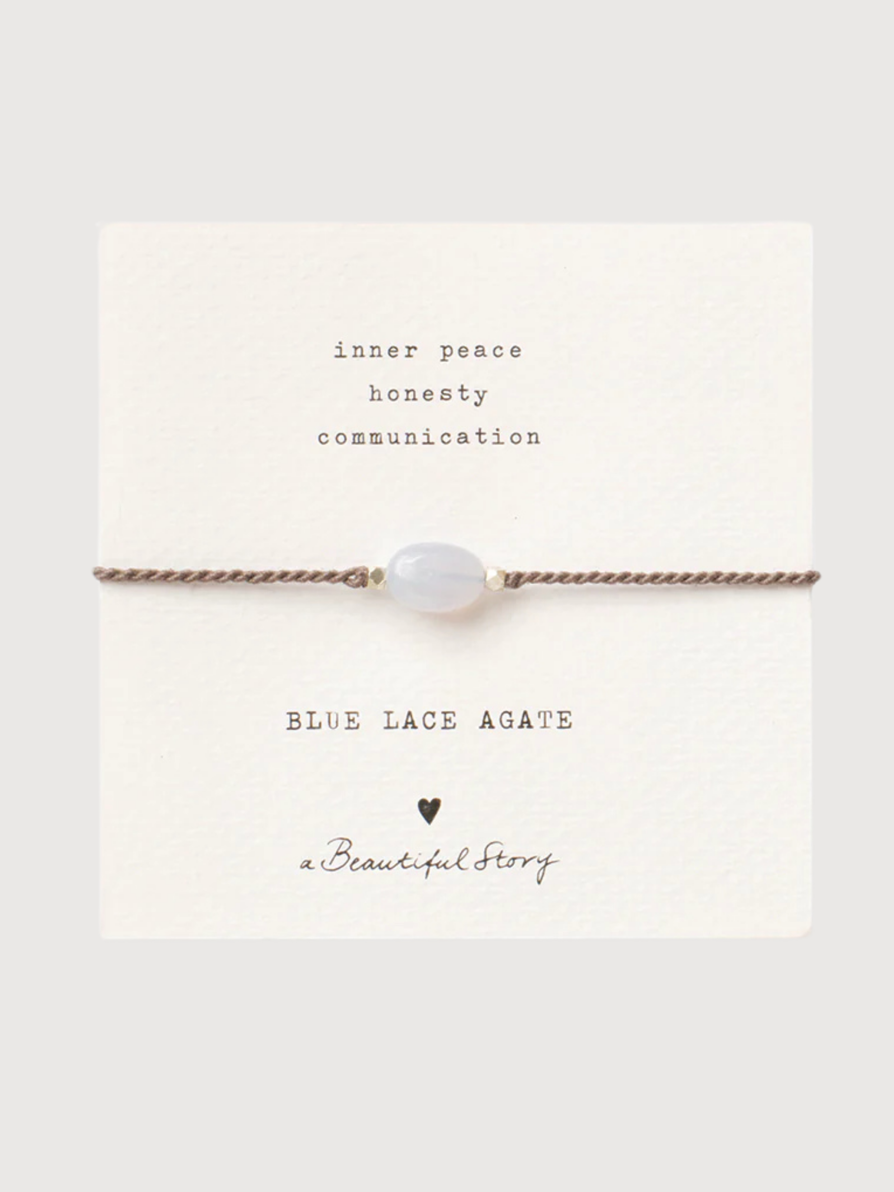 Bracelet Gemstone Blue Lace | A Beautiful Story