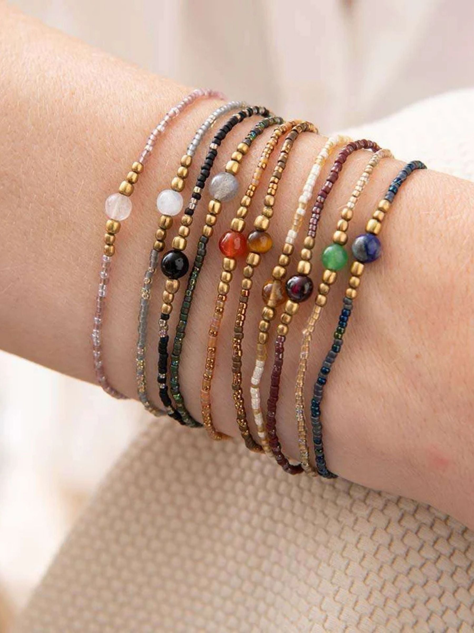 Iris Card Labradorite Silver Bracelet | A Beautiful Story