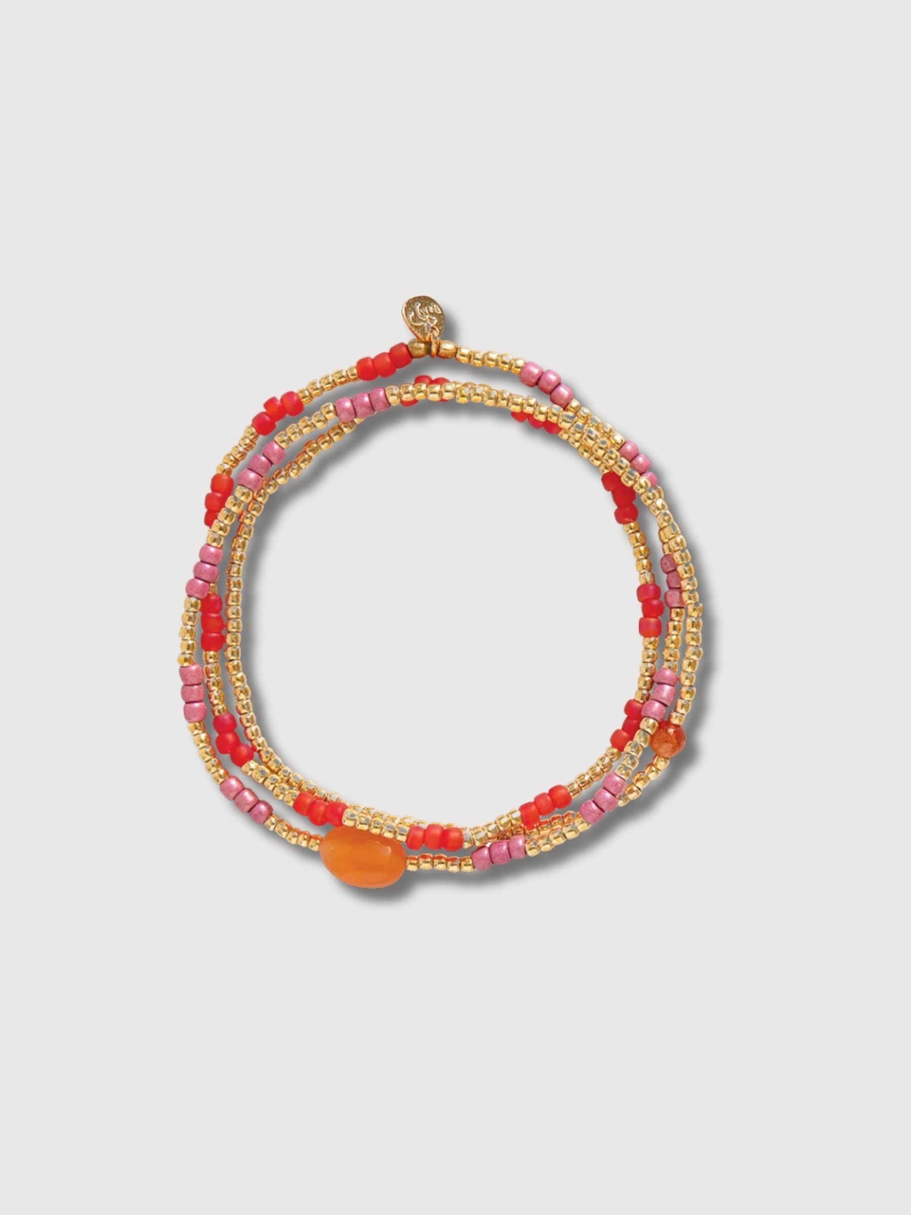 Energetic Carnelian Bracelet GP | A Beautiful Story
