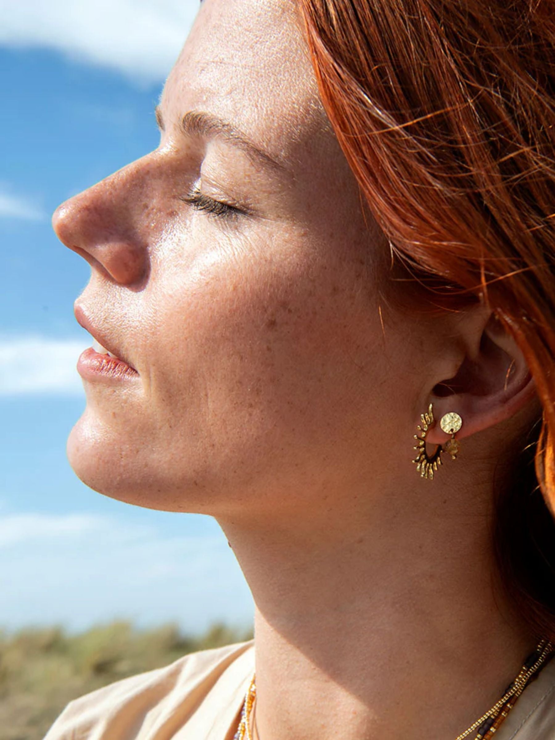 Ohrringe Fierce Gold | A Beautiful Story