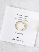 Anello Clarity Moonstone GC | A Beautiful Story