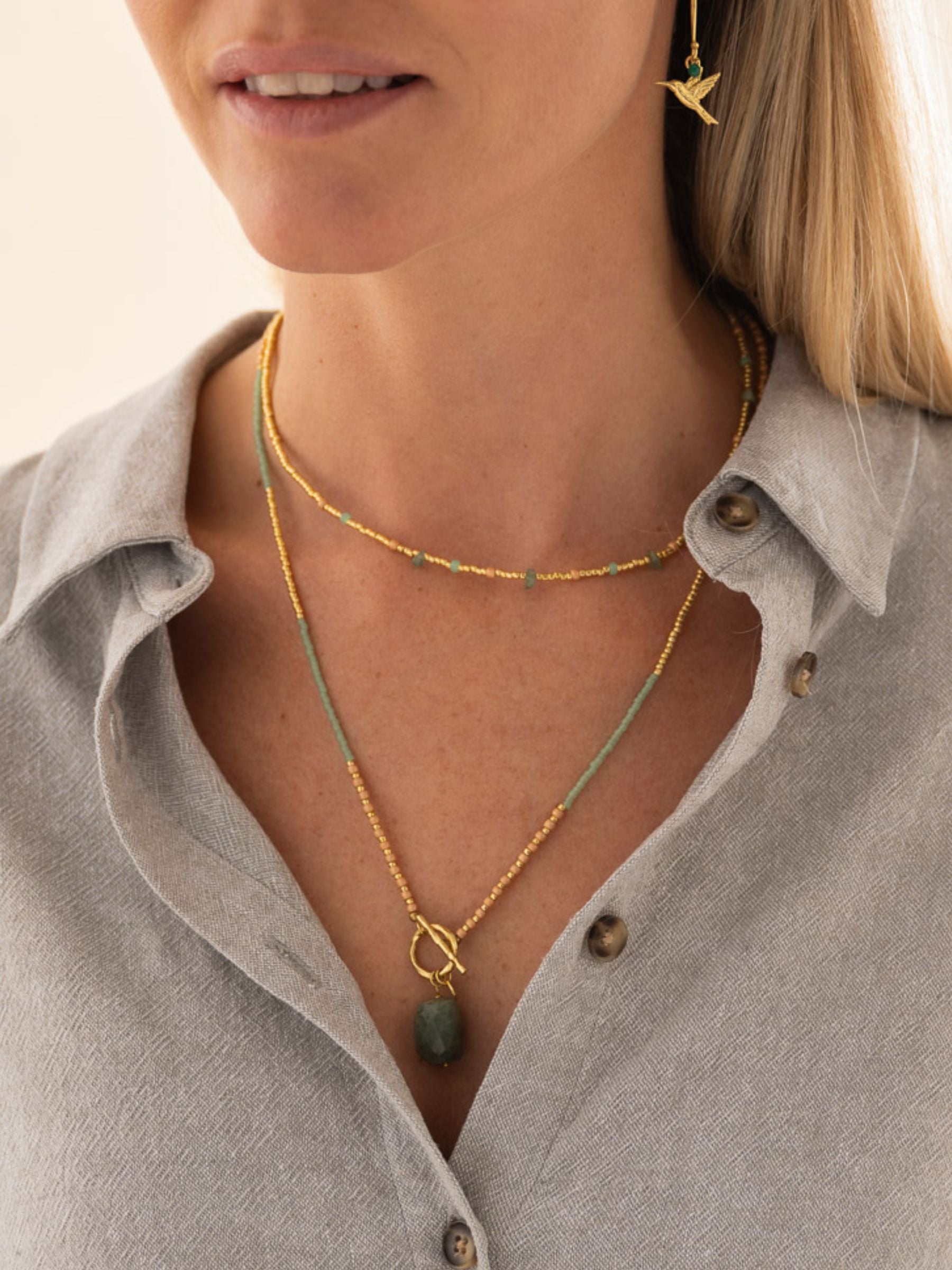 Believing Aventurine Necklace | A Beautiful Story