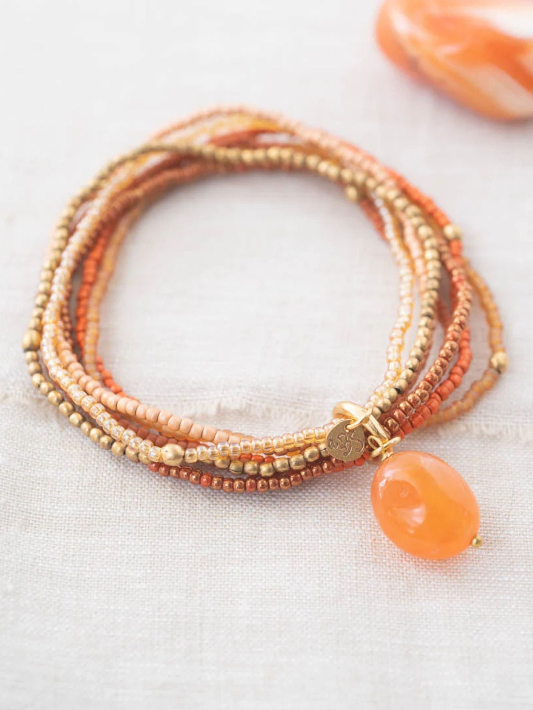 Nirmala Carnelian Gc Bracelet | A Beautiful Story