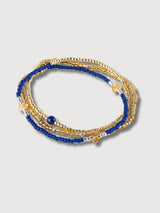 Balanced Citrine Lapis Lazuli Bracelet GC | A Beautiful Story