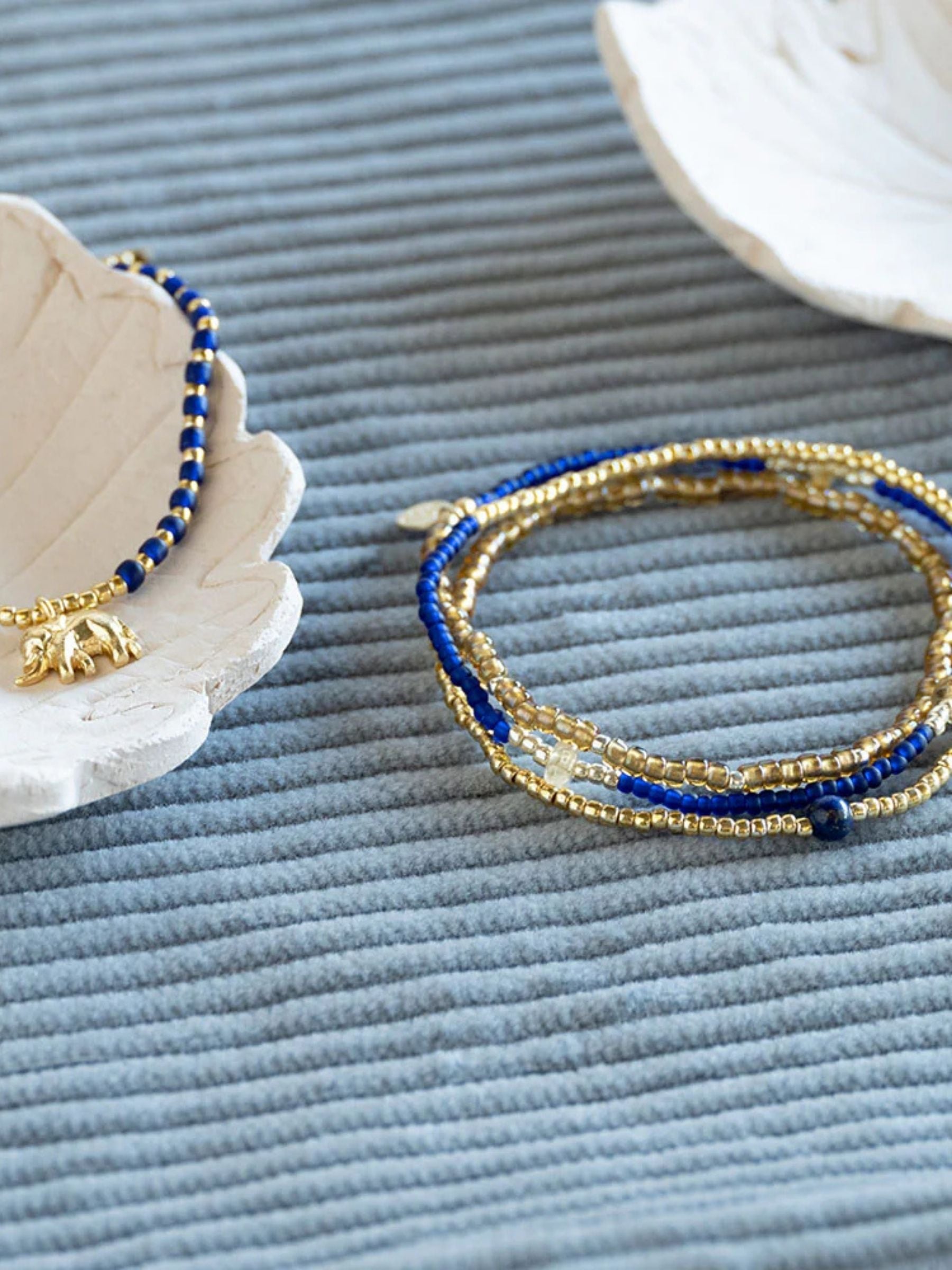 Balanced Citrine Lapis Lazuli Bracelet GC | A Beautiful Story