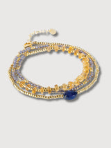 Identity Lapis Lazuli Citrine Bracelet GC | A Beautiful Story