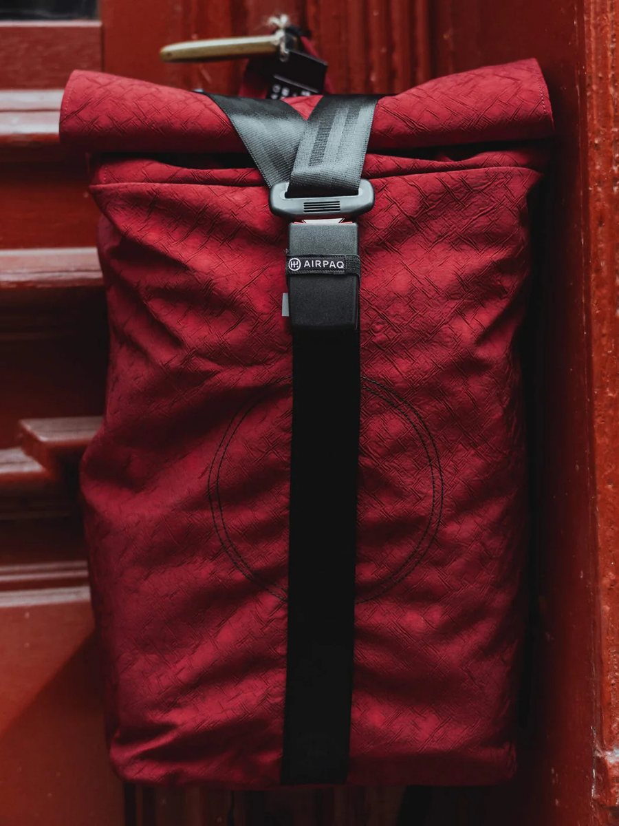 Rucksack Rolltop Biq 2.0 Rot | Airpaq