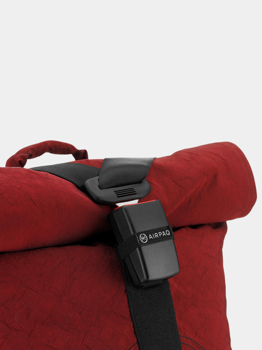 Rucksack Rolltop Biq 2.0 Rot | Airpaq