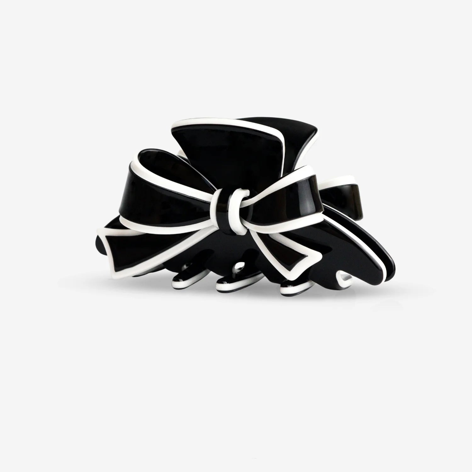 CHERIE Haarspange Schwarz | Sasstie
