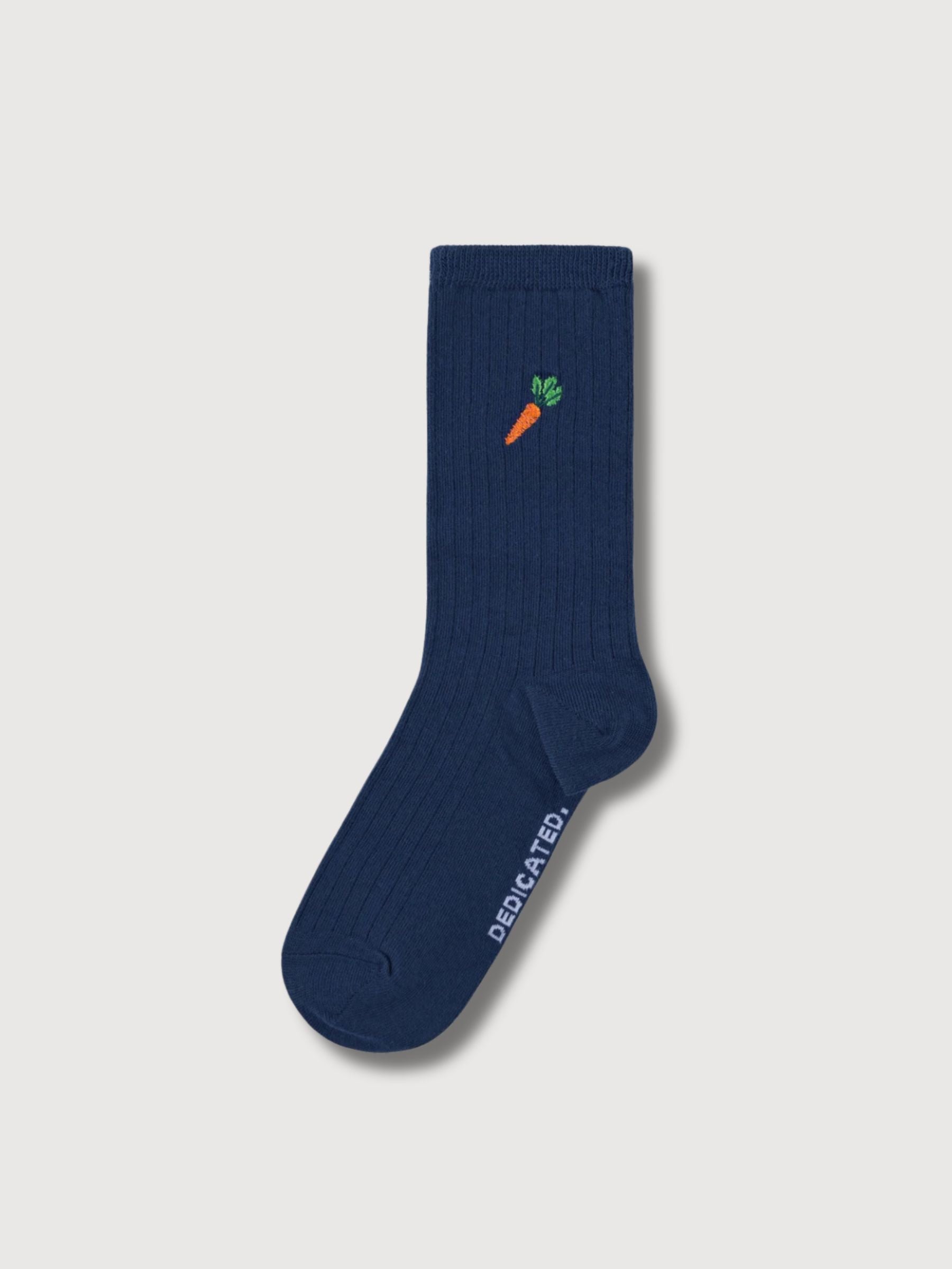 Knivsta Carrot Estate Blau Socken | Dedicated