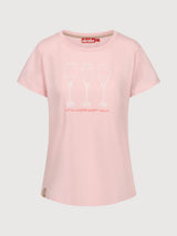 T-Shirt die Klugere Coral Blush | Derbe