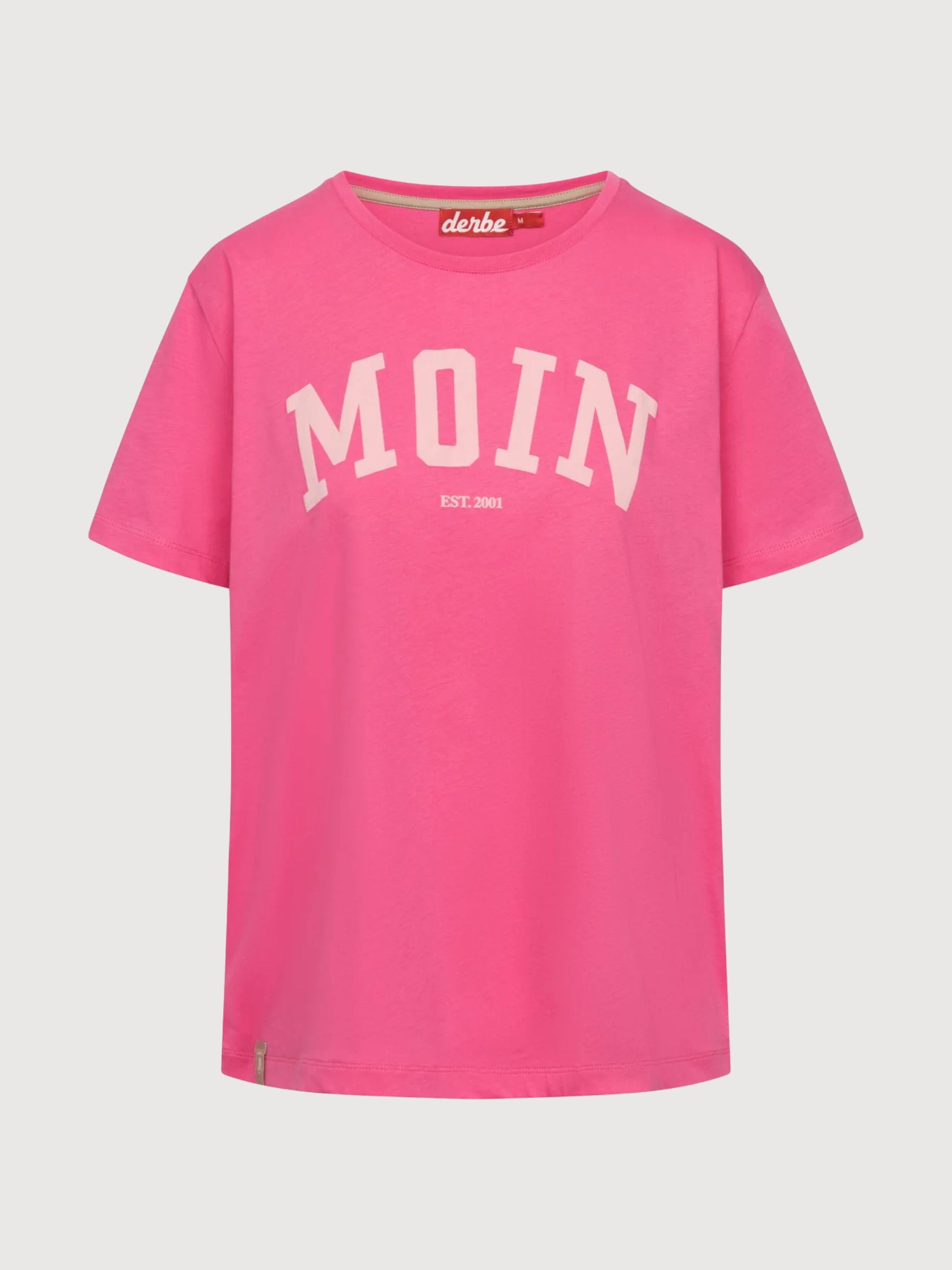 T-Shirt Moin Pink Glo Coral Blush | Derbe